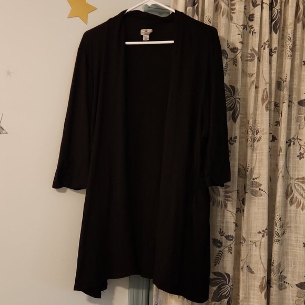 Worthington Open Drape Cardigan